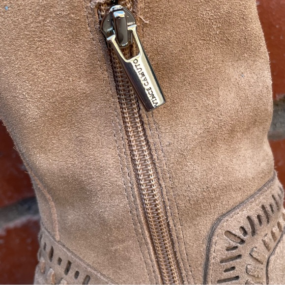 Vince Camuto “Madolee” Over the Knee Suede Leather Boot Sz 6M - Picture 4 of 15